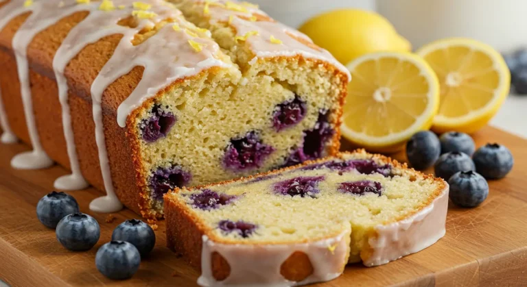 lemon blueberry bread