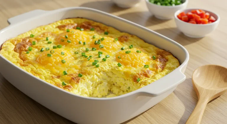 baked scrambled eggs