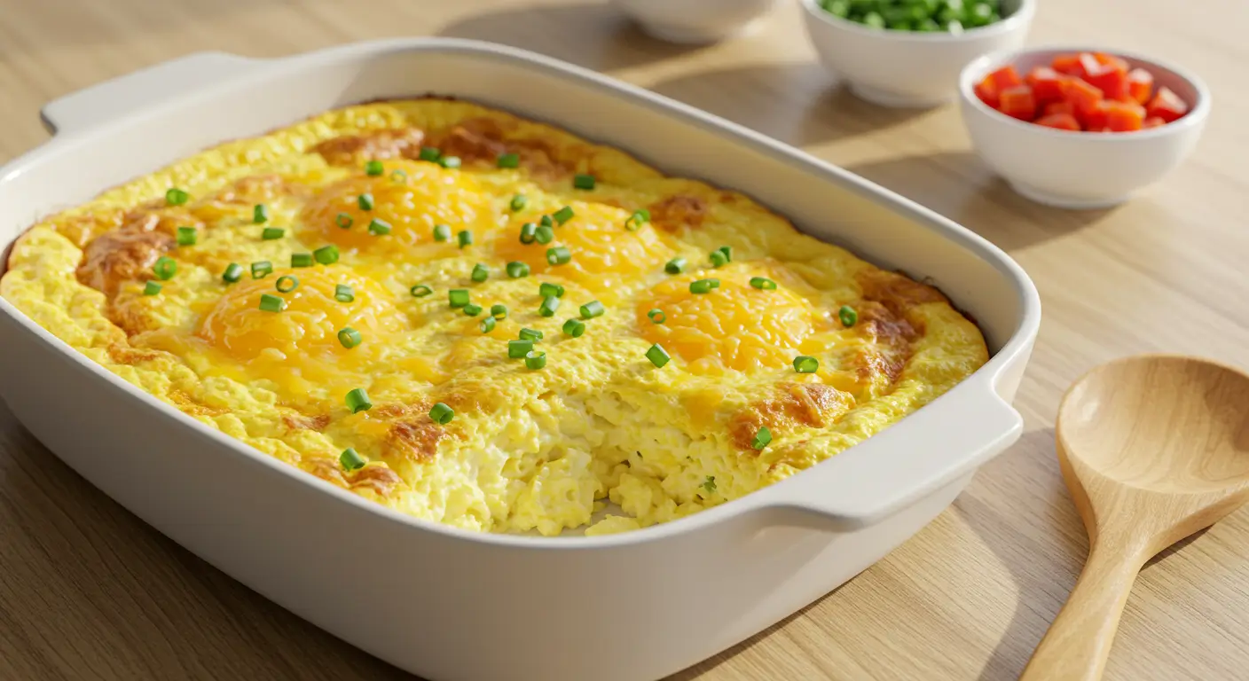 baked scrambled eggs