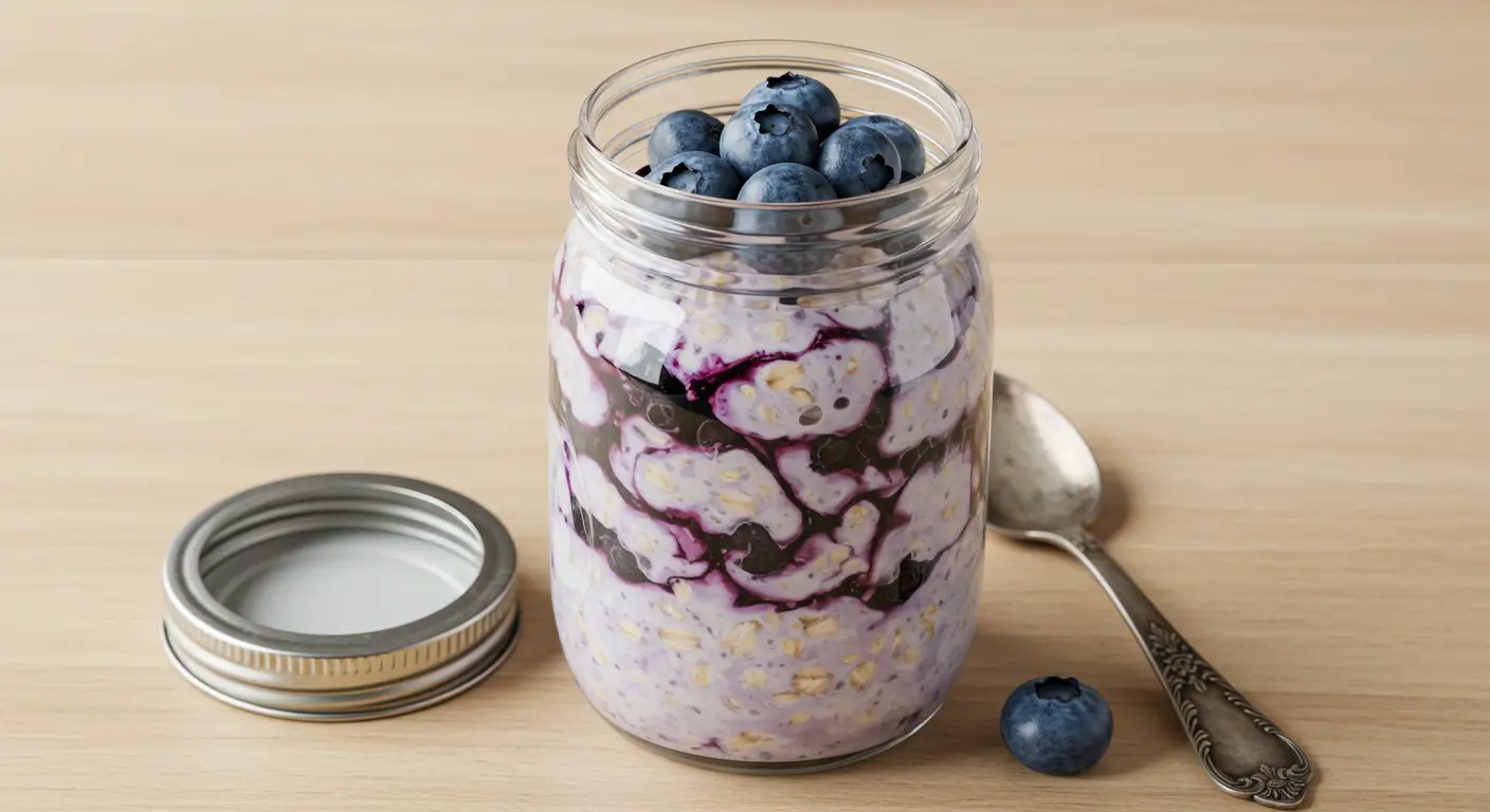 blueberry overnight oats