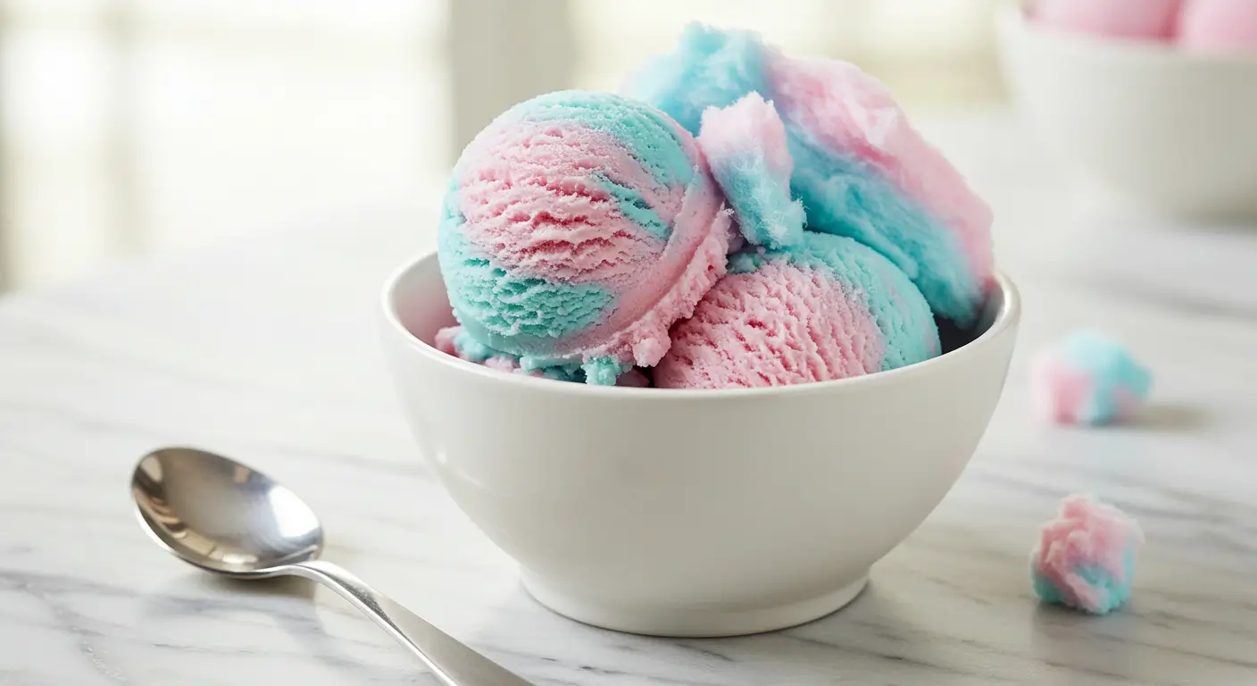 cotton candy ice cream