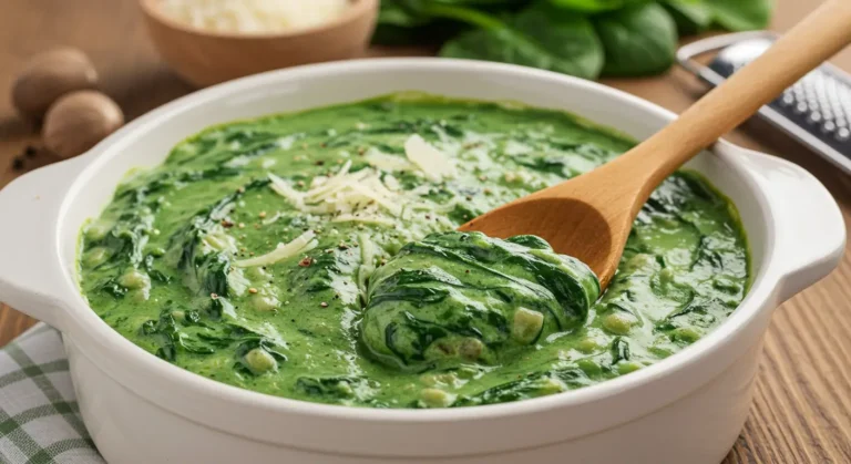 creamed spinach recipe