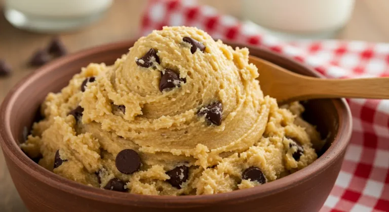 edible cookie dough recipe