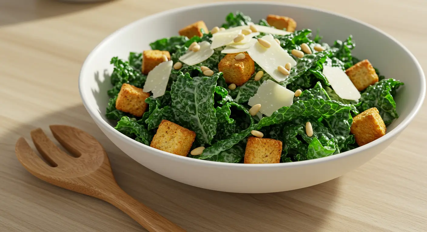 kale caesar salad