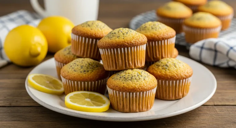 lemon poppy seed muffins