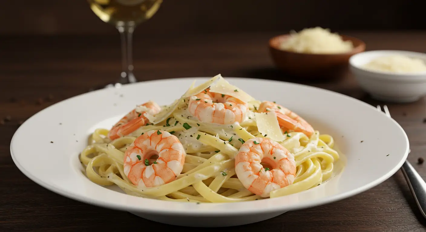 shrimp alfredo recipe