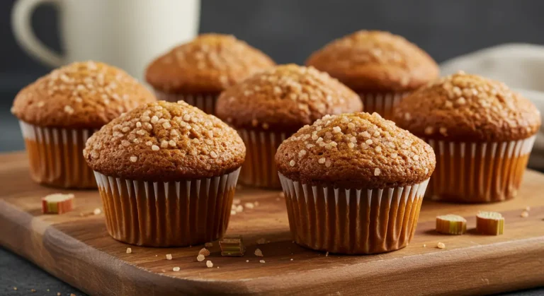 Rhubarb Muffins