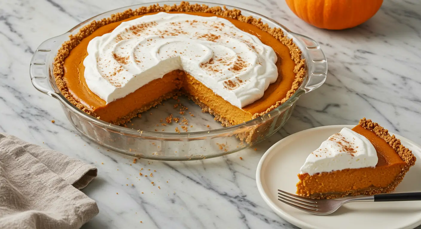 No Bake Pumpkin Pie