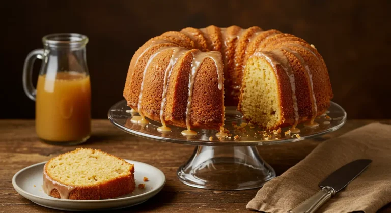 apple cider pound cake