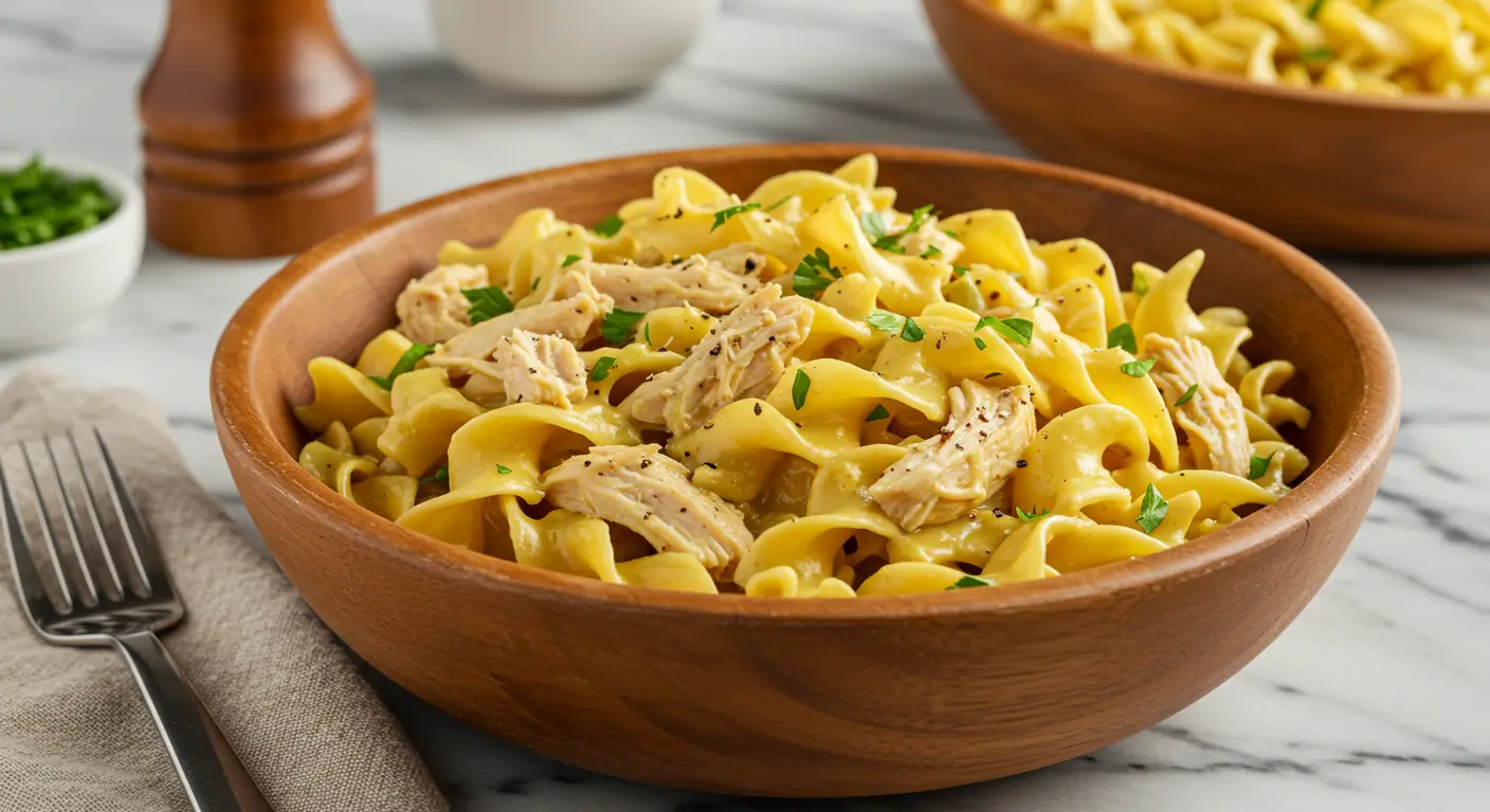 chicken and noodles recipe