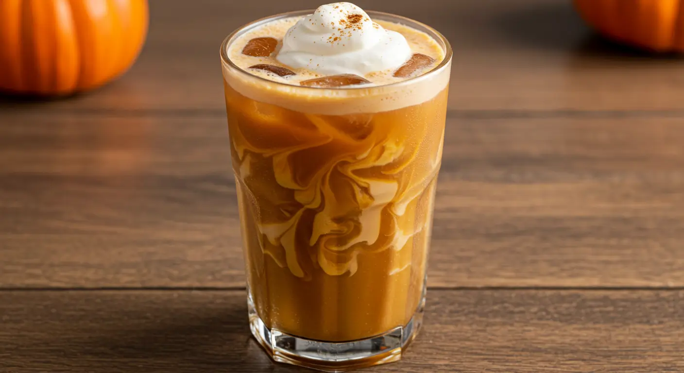 iced pumpkin cream chai