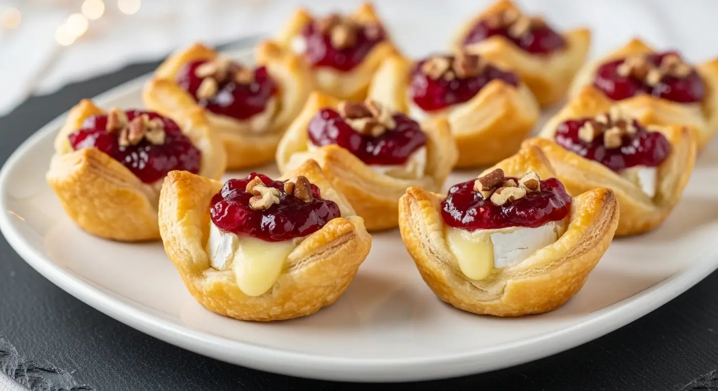 Cranberry Brie Bites