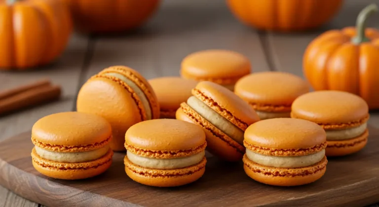 Pumpkin Macarons