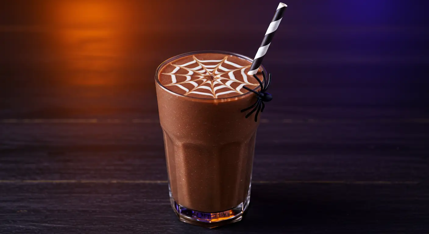 Spiderweb Chocolate Smoothie