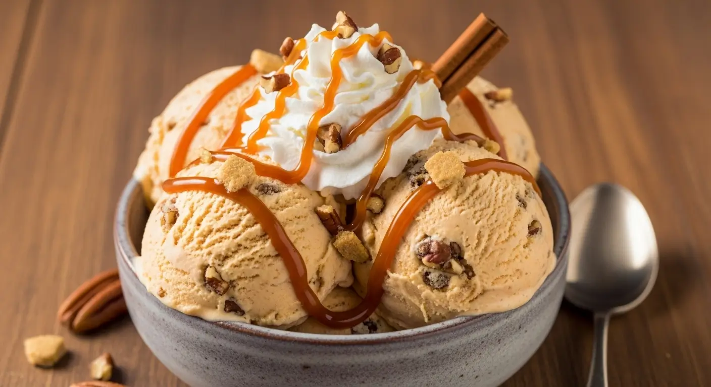 Thanksgiving ice cream