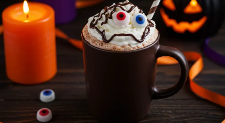 halloween hot chocolate