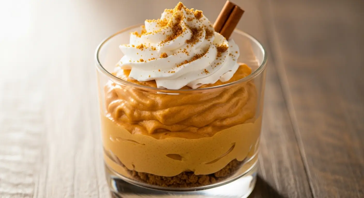 pumpkin spice mousse