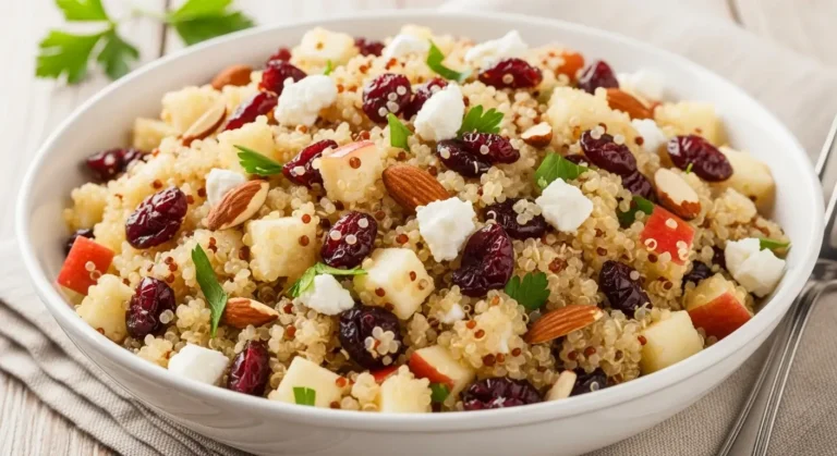Cranberry Apple Quinoa Salad
