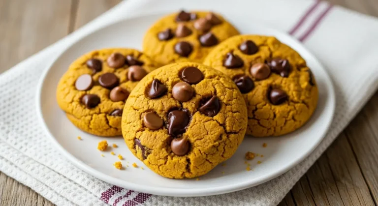 Pumpkin Chocolate Chip Cookies