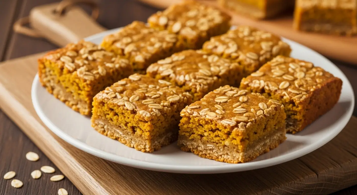 Pumpkin Oatmeal Bars