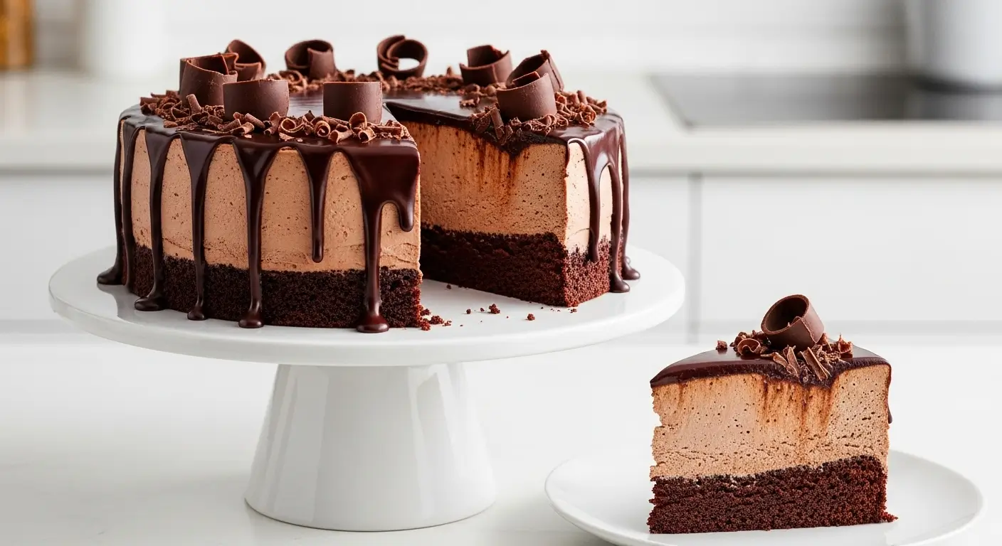 chocolate mousse cake