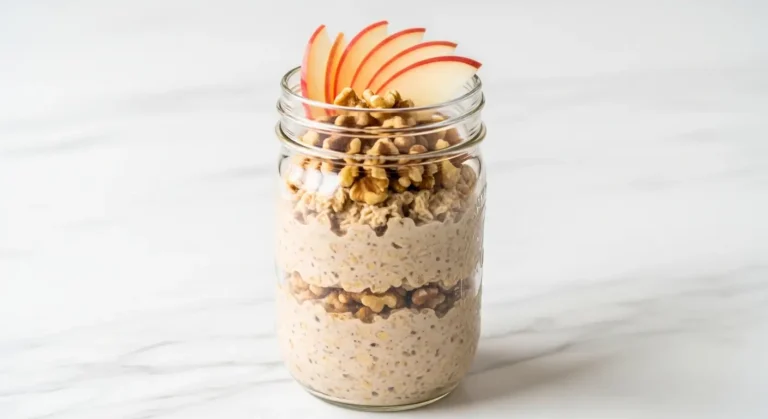 maple cinnamon overnight oats