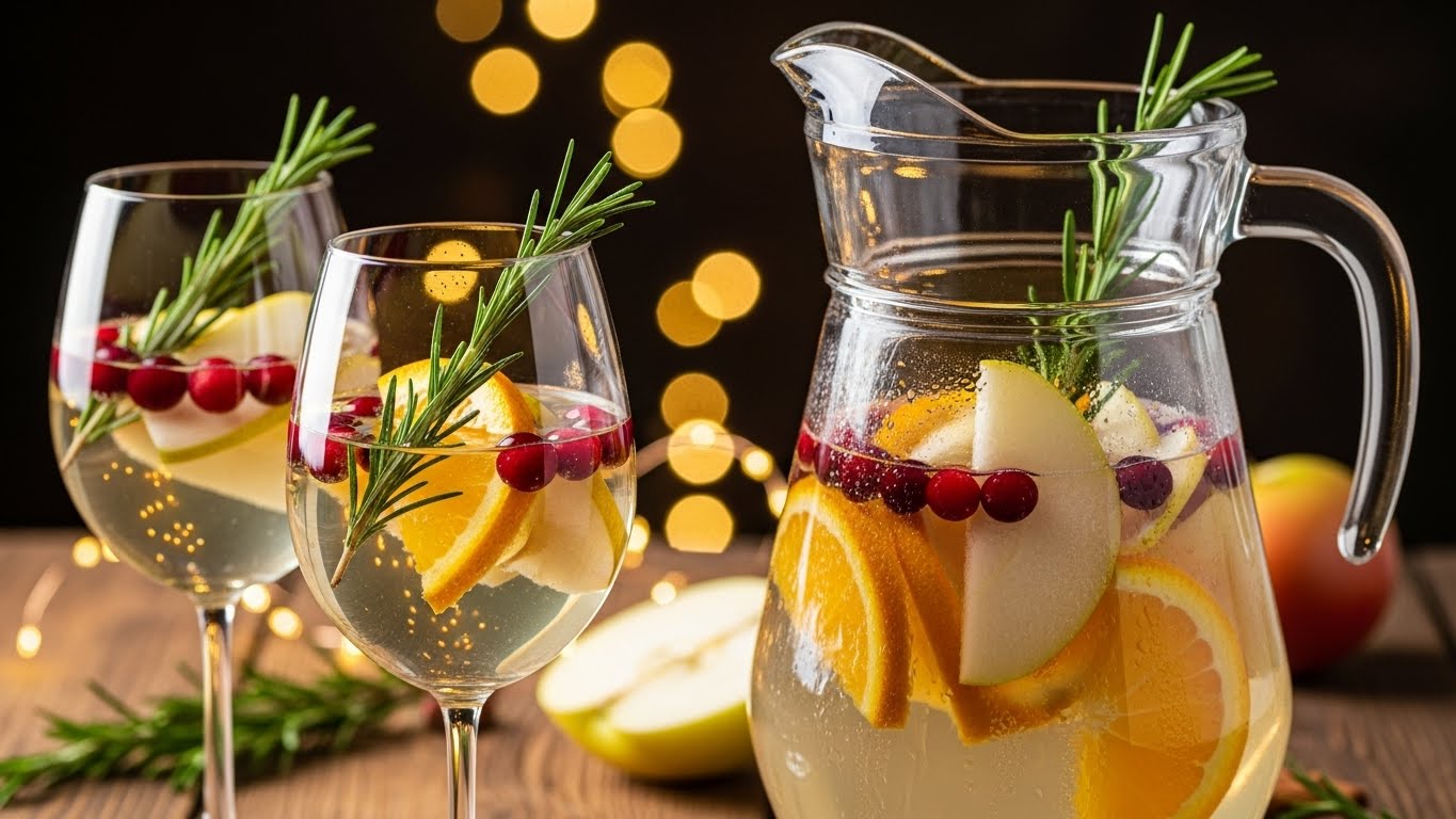 white winter sangria