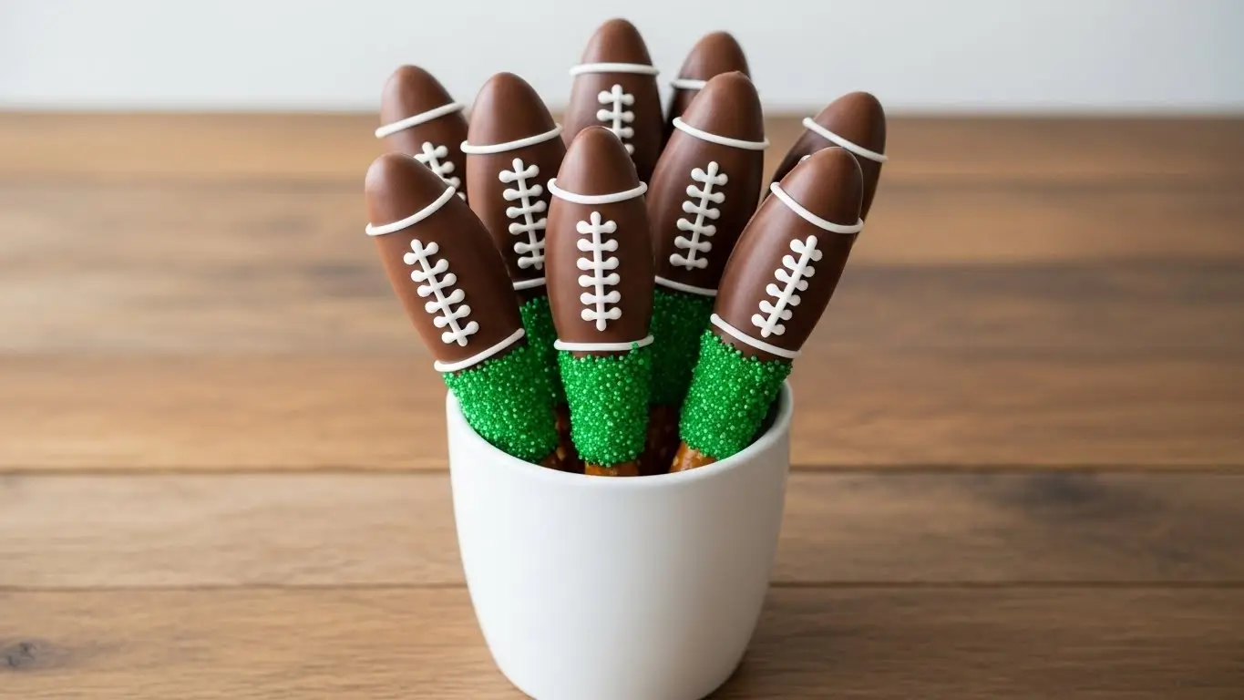 football pretzel rods
