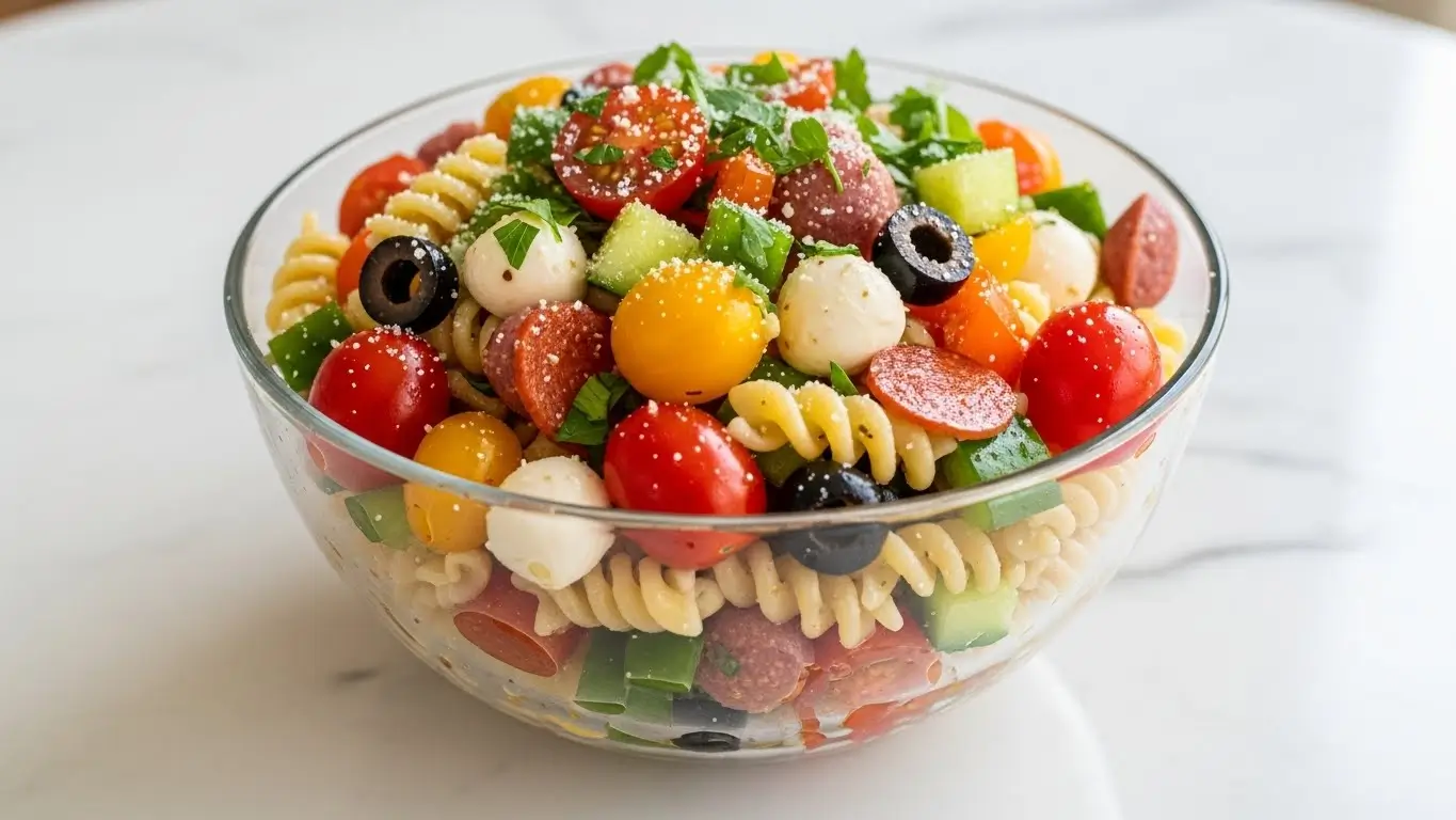 game day pasta salad