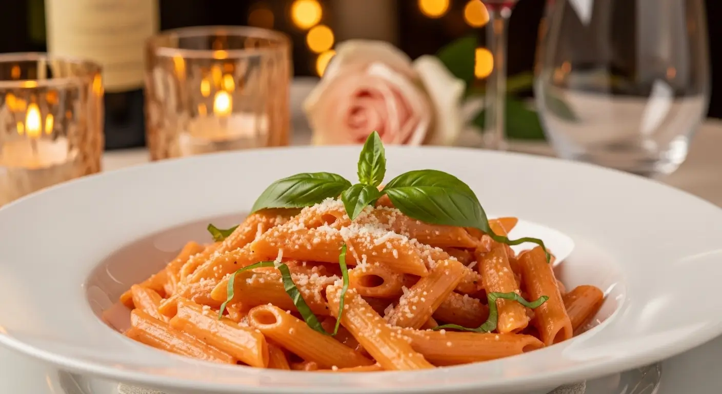 pink vodka penne pasta