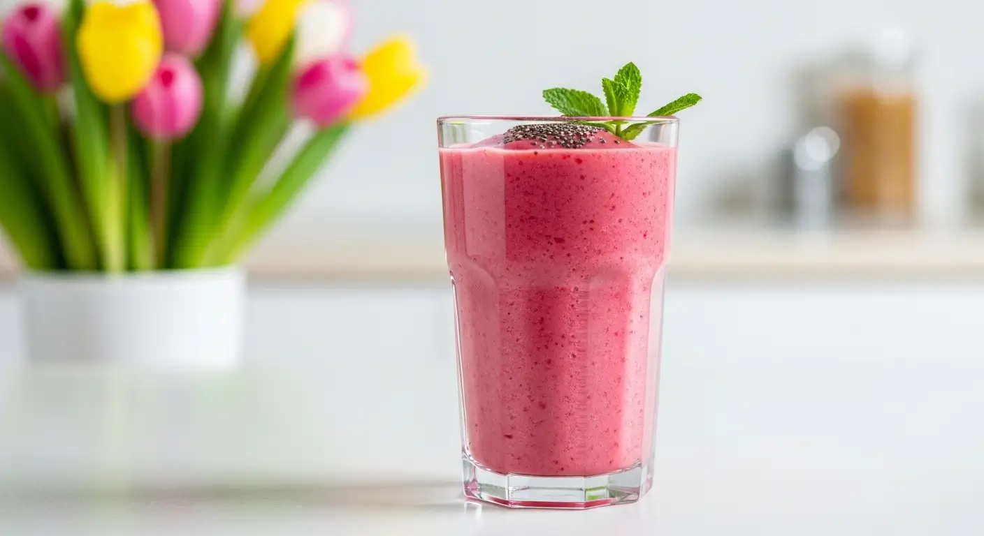 spring healthy smoothie