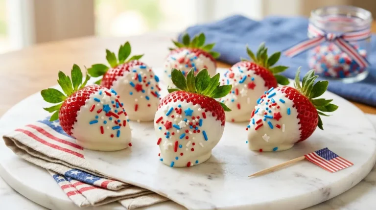 4th of july strawberries