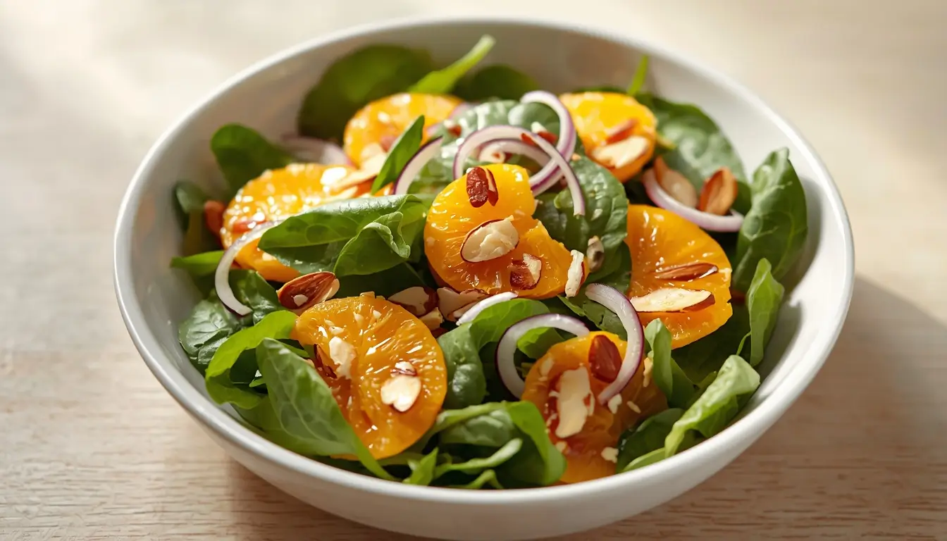 Spinach Mandarin Salad