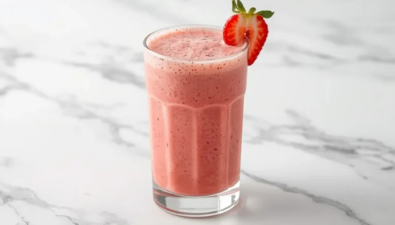 banana strawberry smoothie