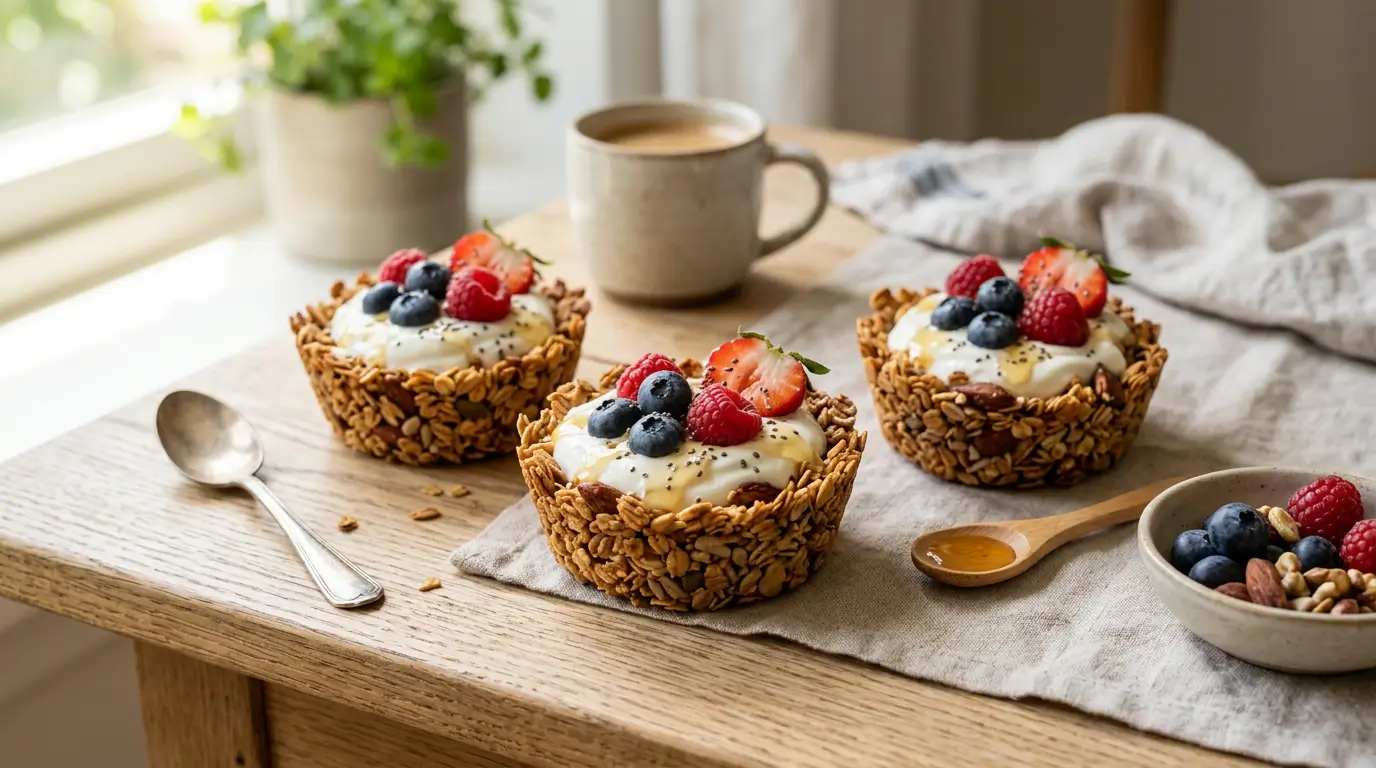 breakfast granola cups