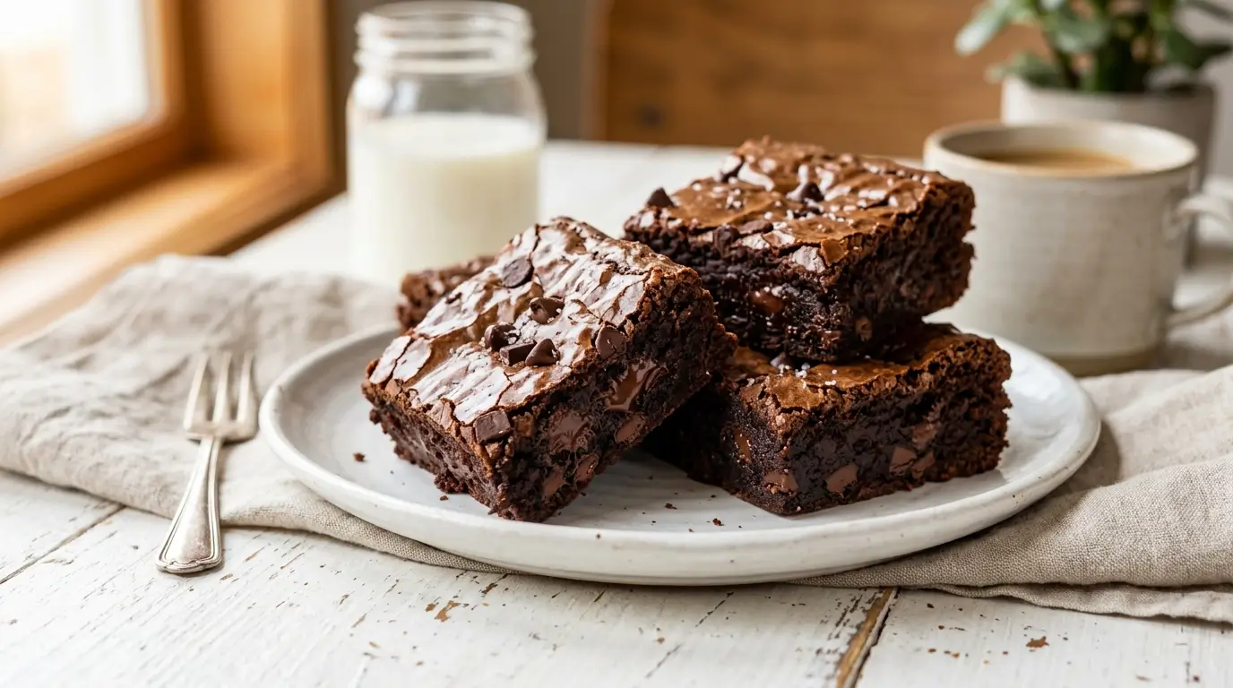 Greek Yogurt Brownies