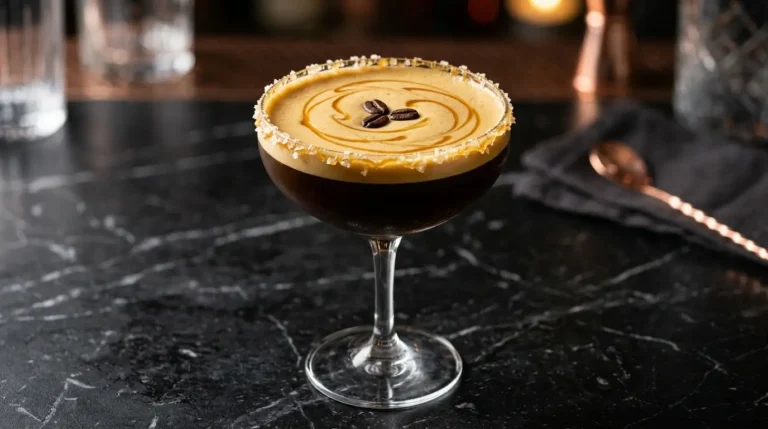 Salted Caramel Espresso Martini