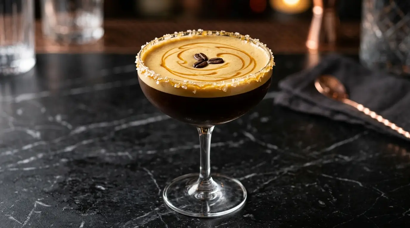 Salted Caramel Espresso Martini