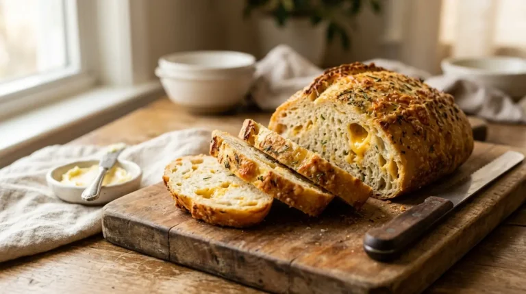 cheddar and herb cottage cheese bread