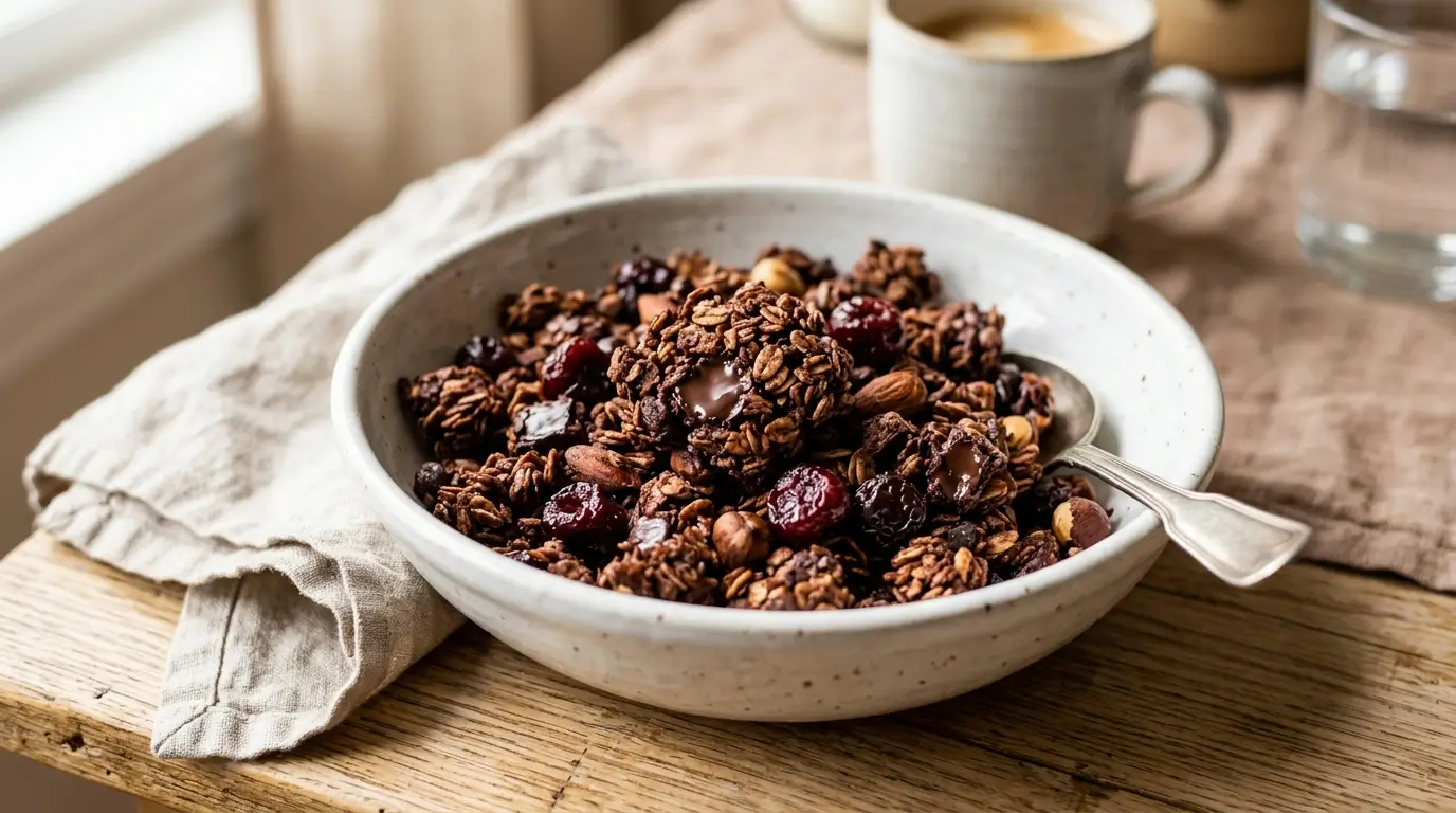 Chocolate Cherry Granola