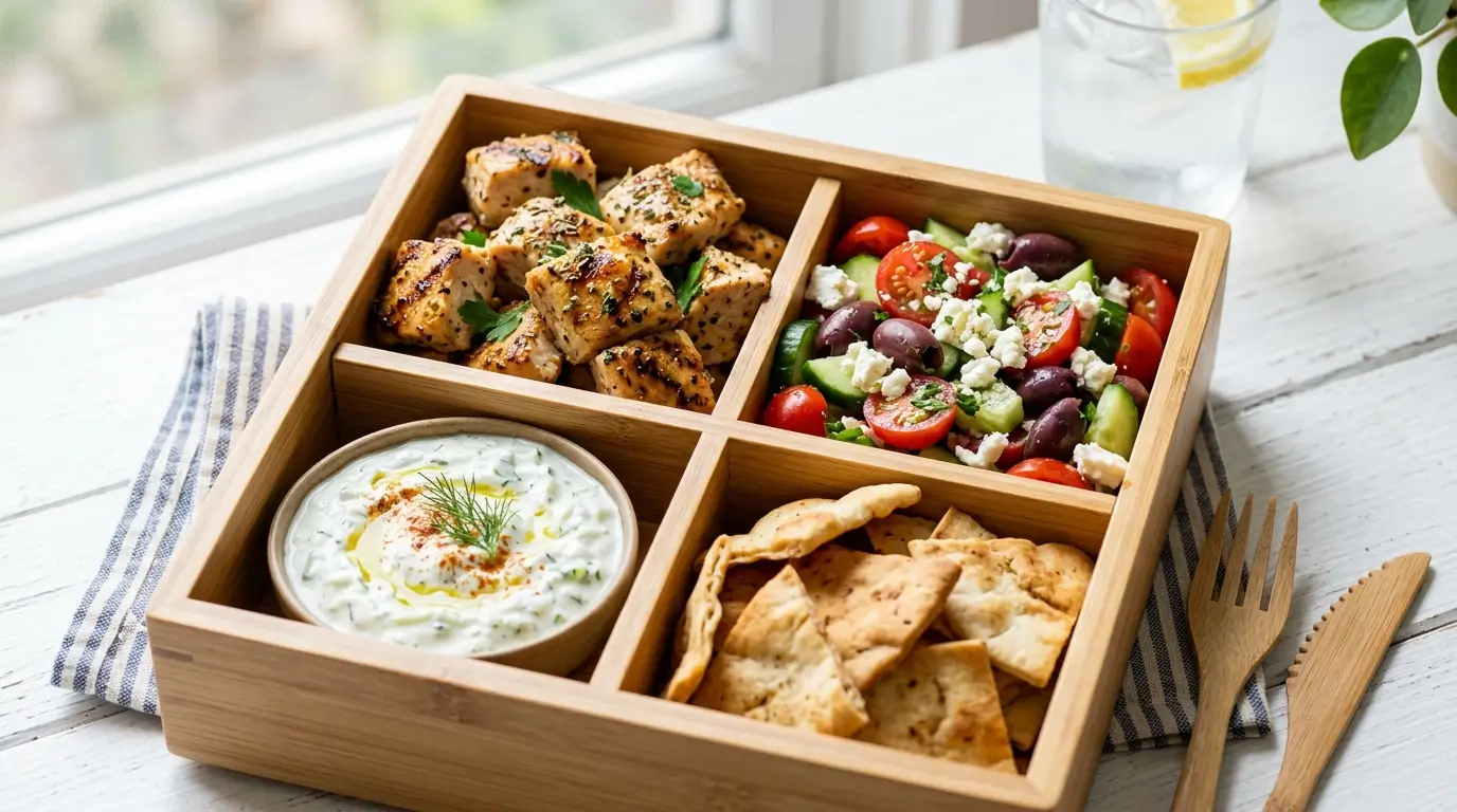 Greek Bento Box