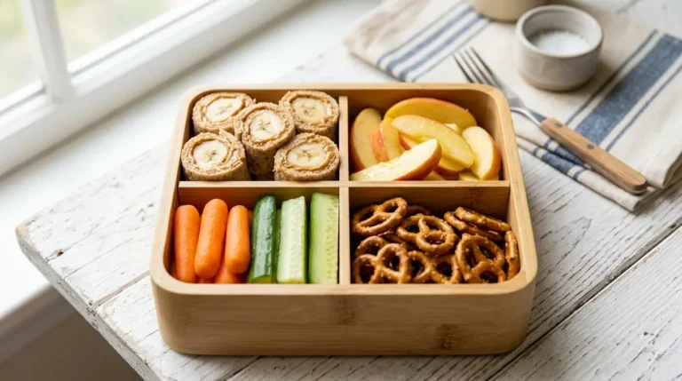 Peanut Butter and Banana Bento Box