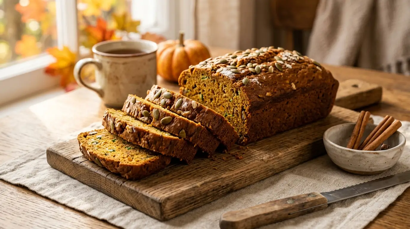 Pumpkin Zucchini Bread