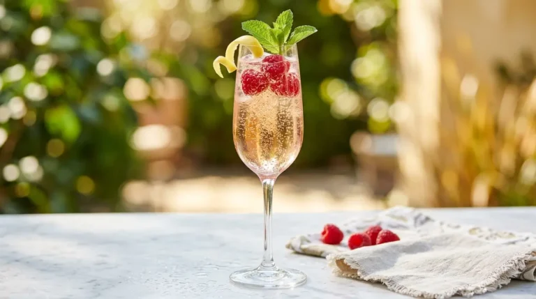 Raspberry Limoncello Spritz