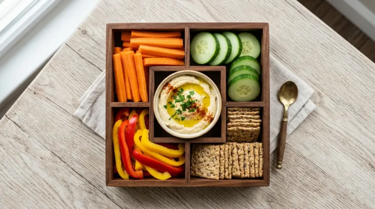 Veggie & Hummus Snack Box (2)